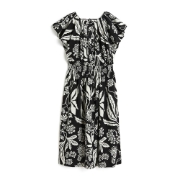 Picture of Crinkled Cotton Dress Patterned
